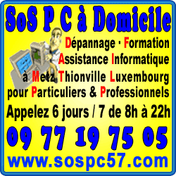 Contactez SOS PC à Domicile